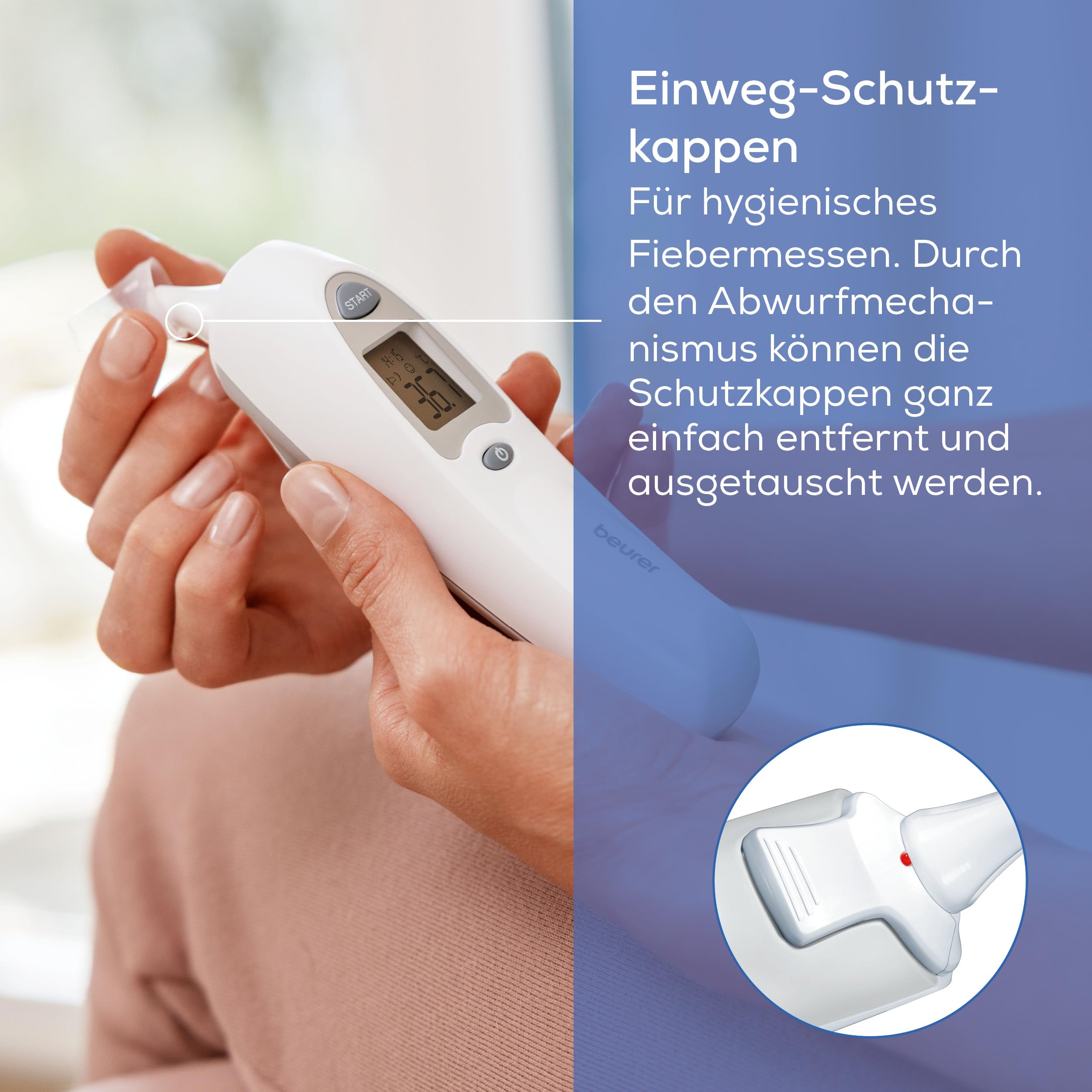 beurer-ft-58-ohrthermometer-mit-infrarot-messtechnik-fieberindikator-10-schutzka image 3