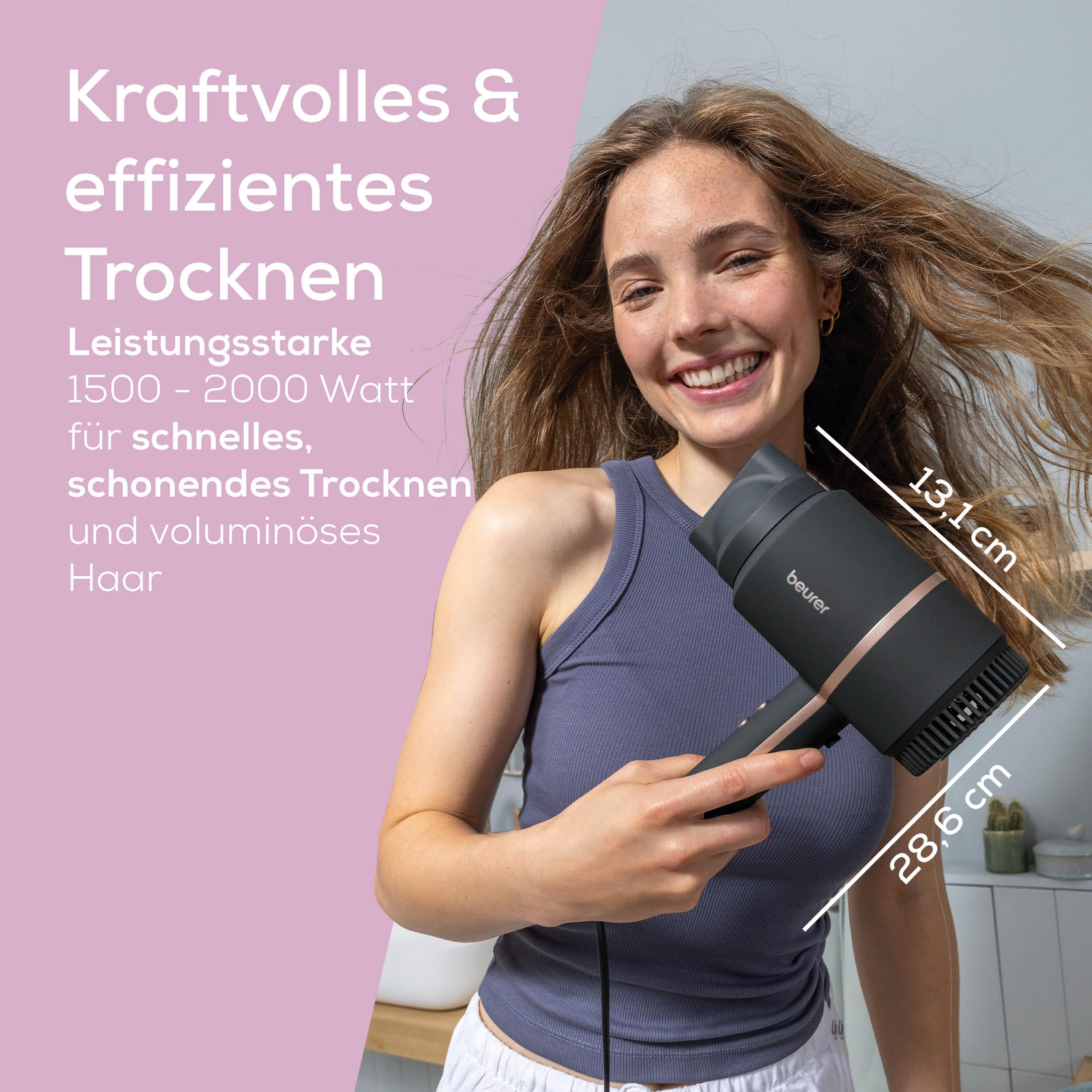 beurer-hc-35-kompakt-haartrockner-mit-ionenfunktion-1600-2000-watt-kaltluftstufe image 2