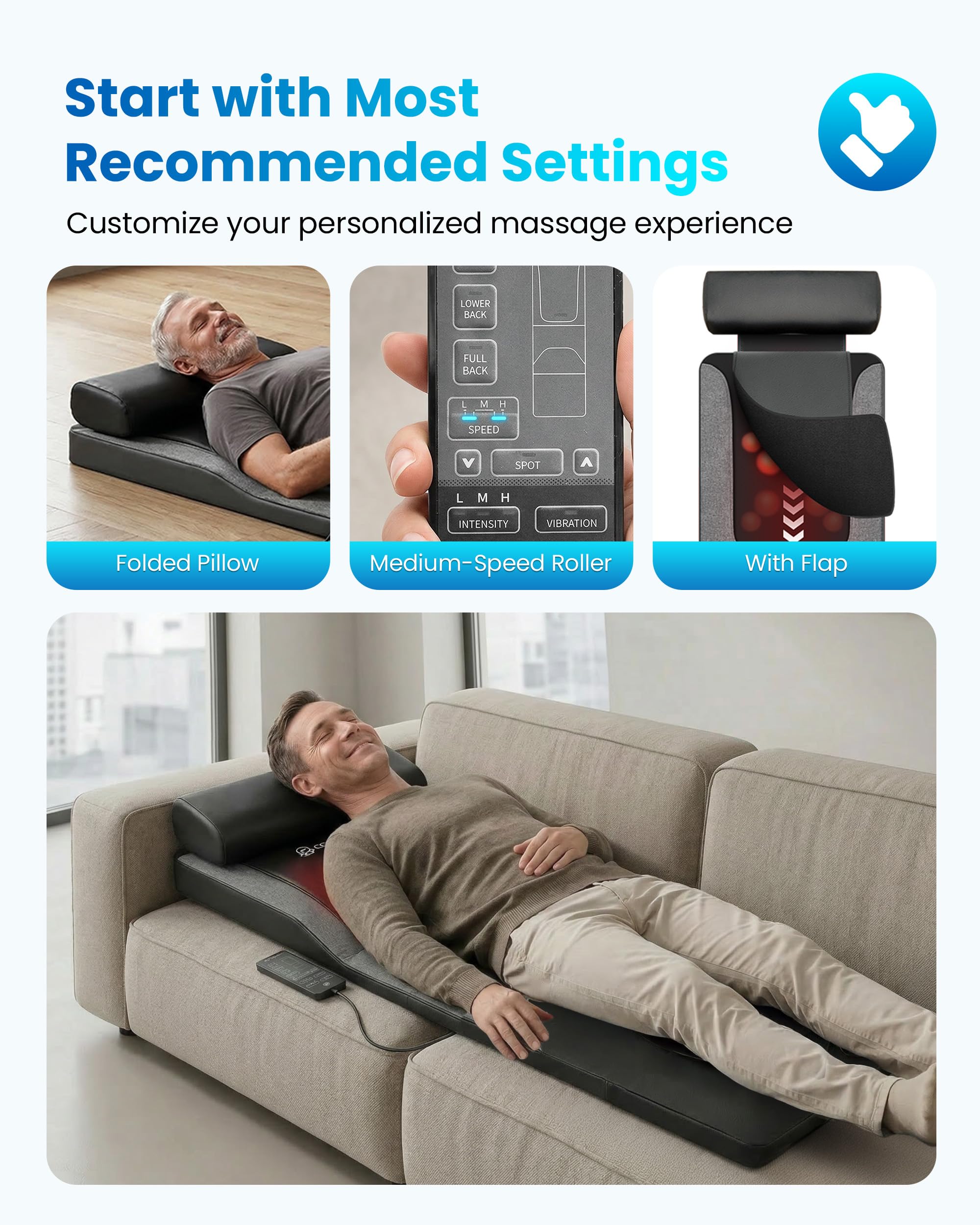 comfier-shiatsu-ganzk-rper-massagematte-mit-w-rmefunktion-faltbare-r-ckenmassage image 7
