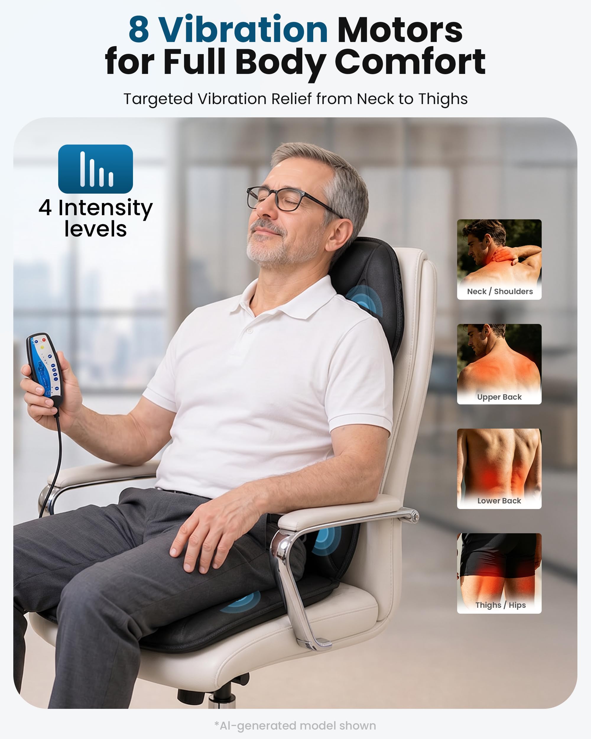 comfier-massagesitzauflage-mit-w-rme-vibrations-massagematte-mit-8-motoren-5-mod image 2