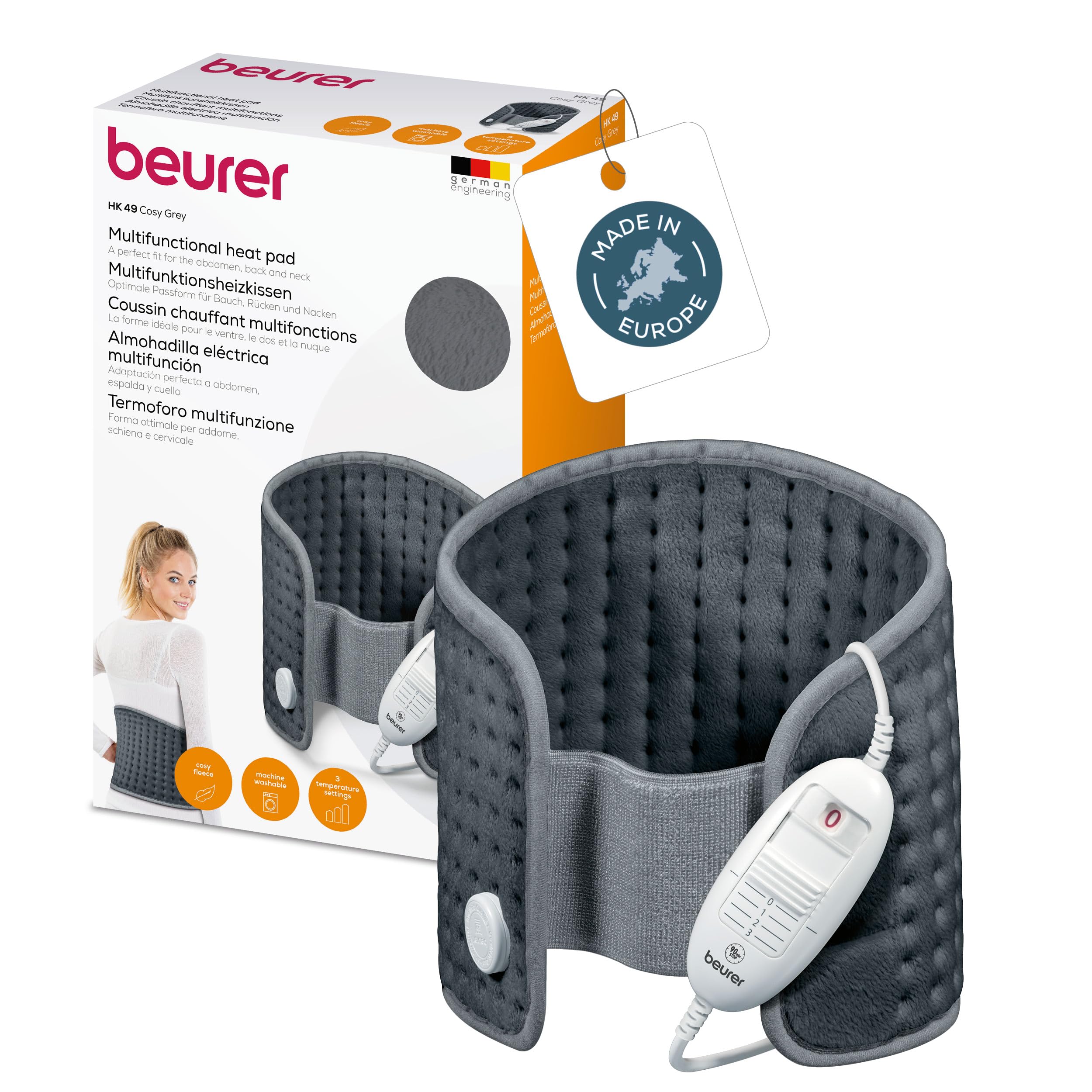 beurer-hk-49-cosy-multifunktionales-heizkissen-f-r-bauch-und-r-cken-mit-gummiban image 1
