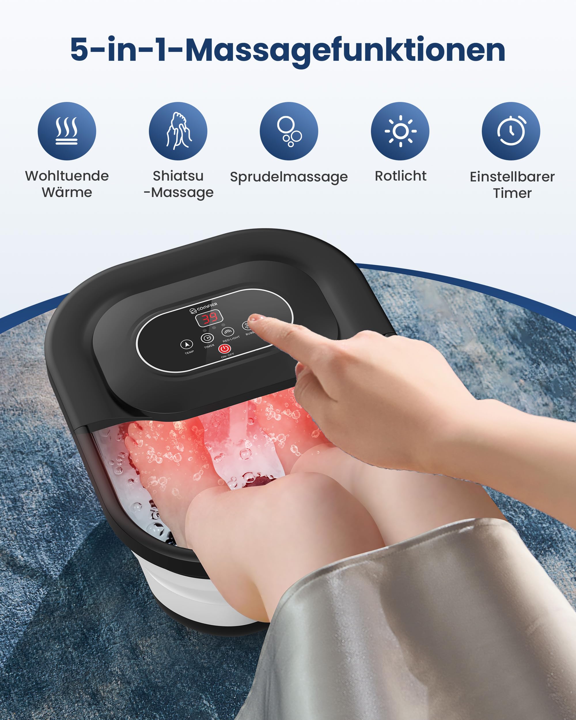 comfier-fu-bad-massageger-t-mit-heizung-faltbar-fu-sprudelbad-mit-w-rme-massage- image 2
