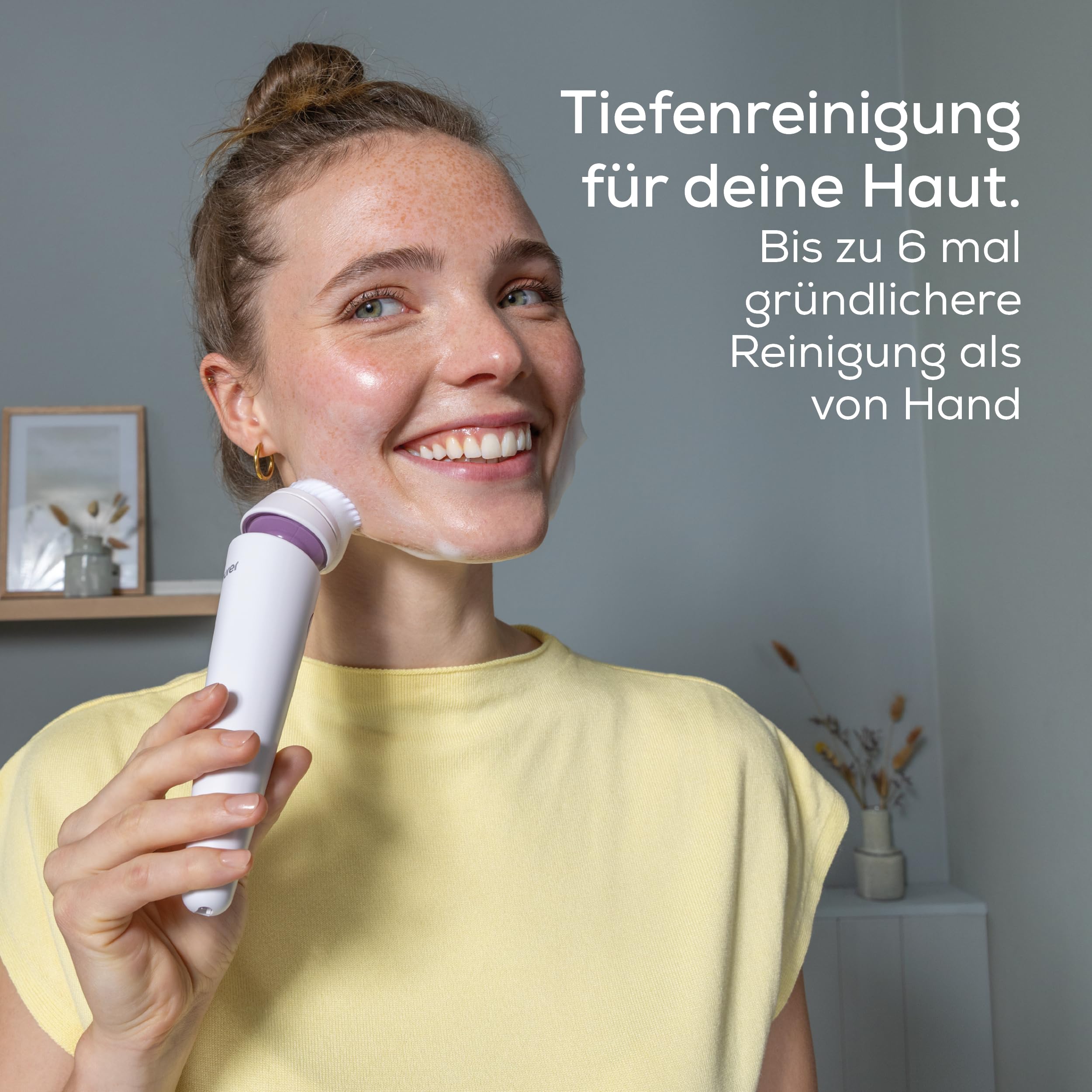 beurer-fc-95-elektrische-gesichtsb-rste-akku-ipx7-wasserfest-4-aufs-tze-3-intens image 2