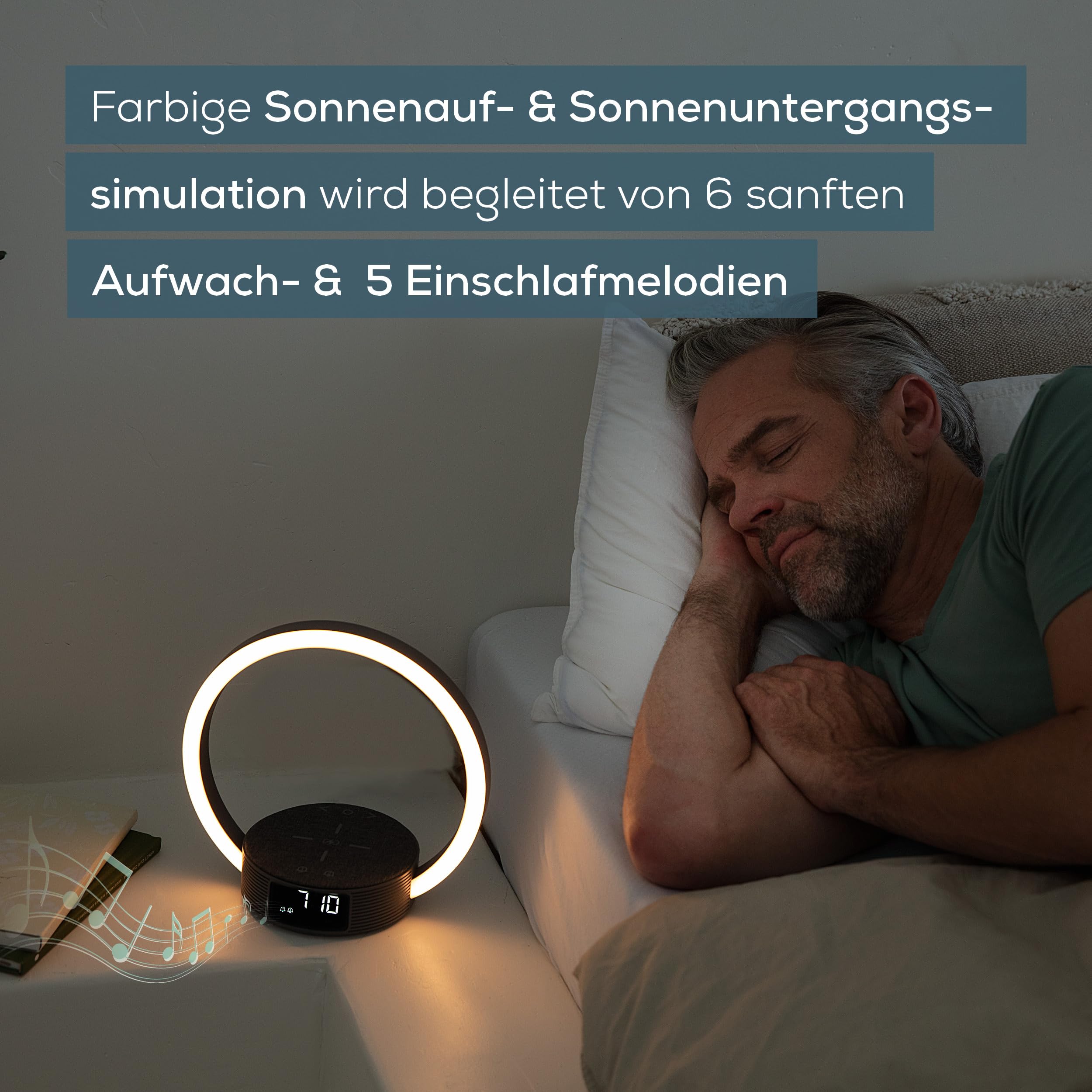 beurer-wl-65-wake-up-charge-lichtwecker-mit-qi-schnellladestation-sonnenaufgang- image 4