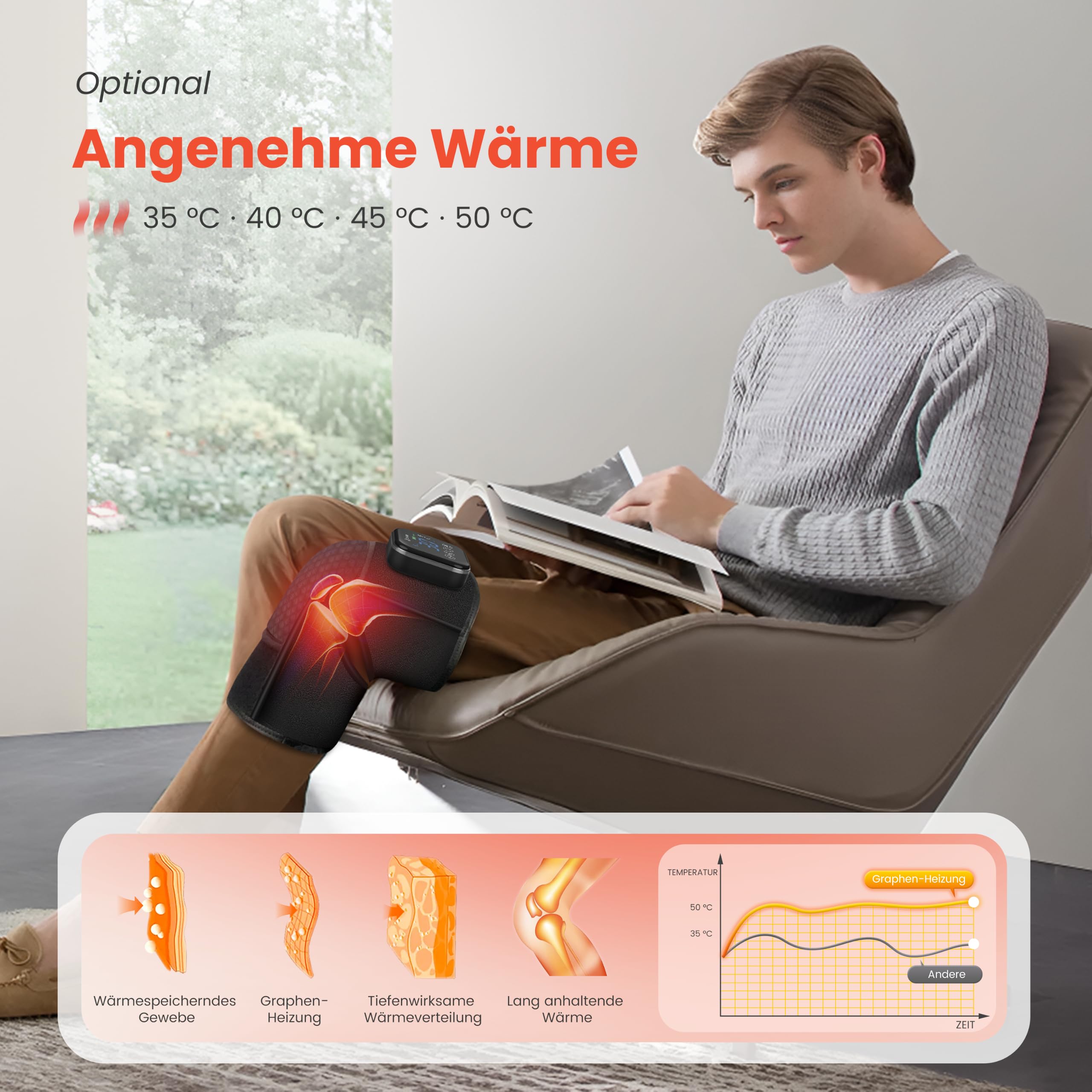 comfier-kabelloses-knie-massageger-t-mit-w-rme-graphen-heizung-mit-4-stufen-35-5 image 2