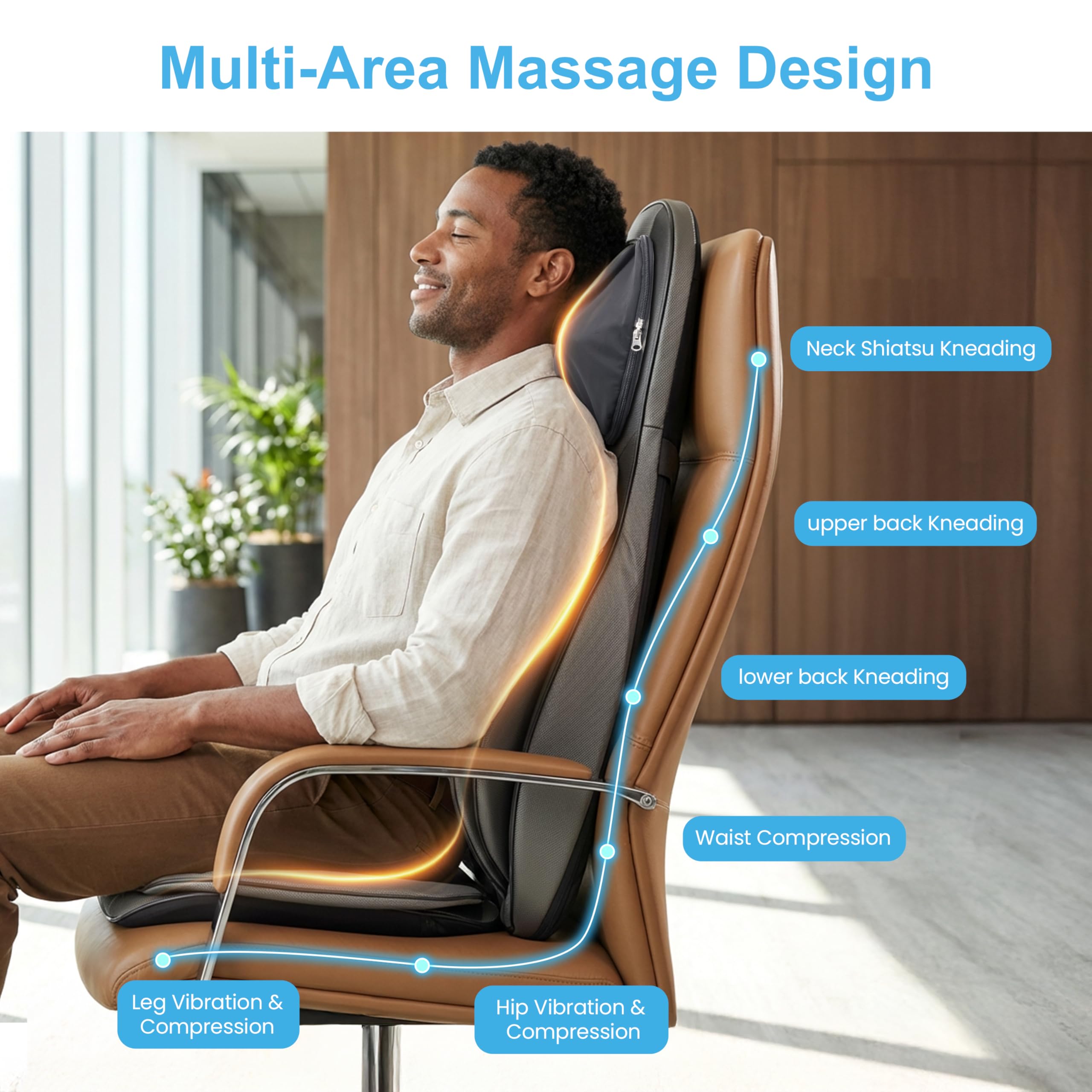 comfier-shiatsu-massagesitzauflage-mit-w-rme-2d-3d-knetmassage-luftkompression-u image 2