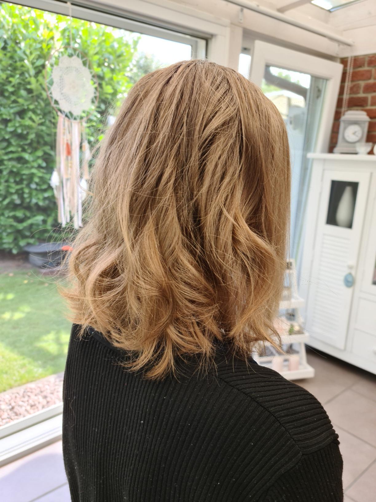 Verbranntes Haar