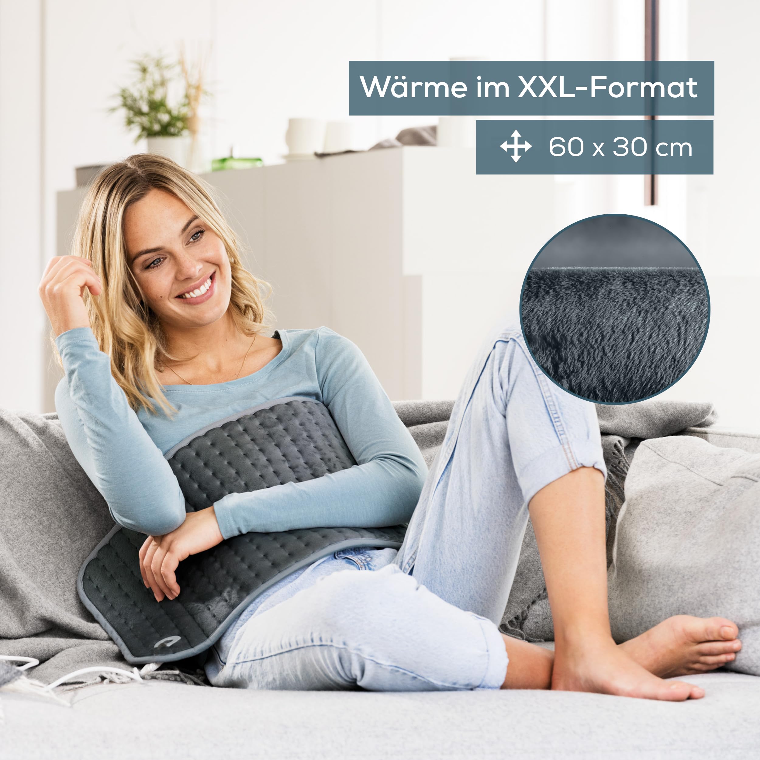 beurer-hk-123-xxl-heizkissen-grau-60-x-30-cm-3-temperaturstufen-maschinenwaschba image 2