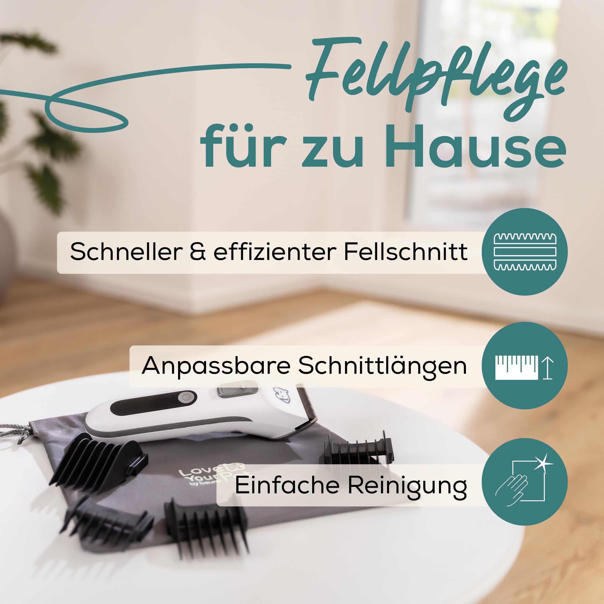 beurer-love-your-pet-schermaschine-fluffy-leiser-felltrimmer-f-r-hunde-und-katze image 3