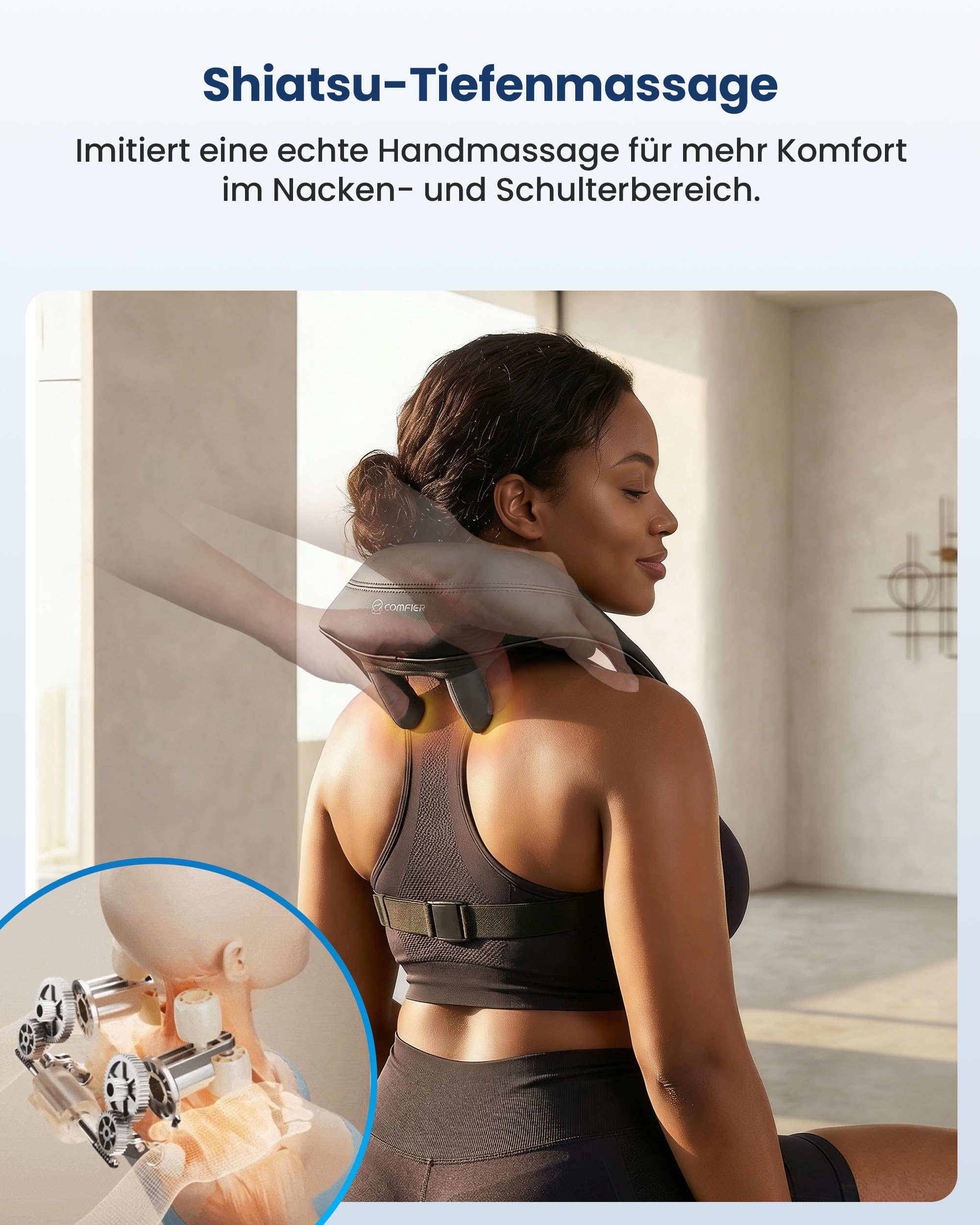 comfier-kabelloses-nackenmassageger-t-mit-w-rme-4d-shiatsu-knetmassage-f-r-nacke image 2